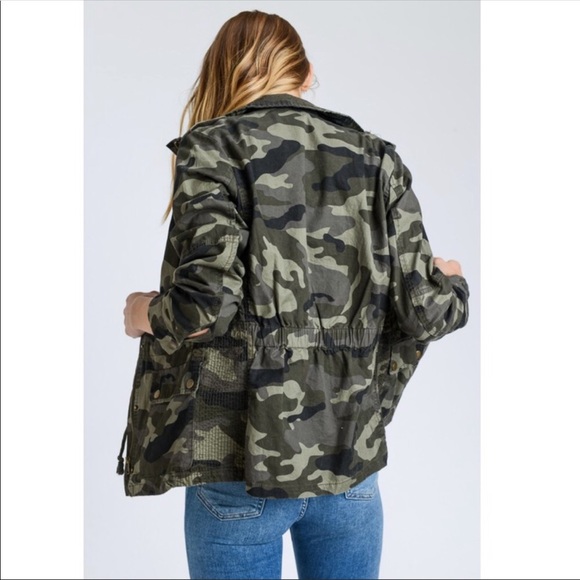 Last! Camouflage Pattern jacket with pocket - Picture 4 of 6